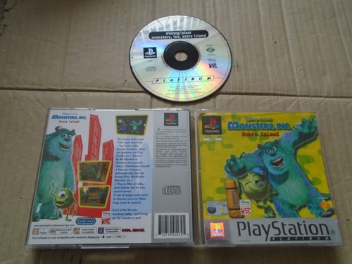 Monsters inc platinum ps1 - monsters,