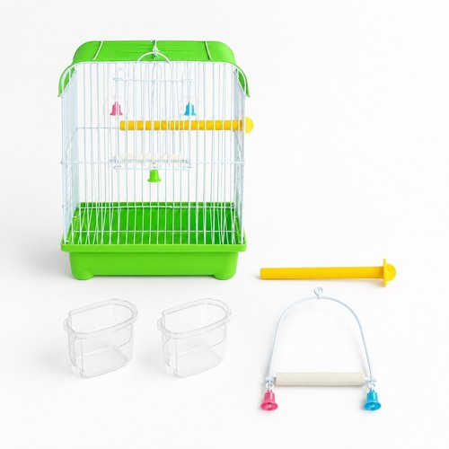Small birds cage 22x16x27cm - birds,