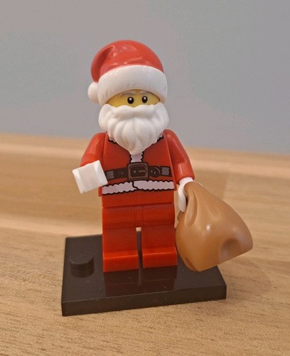 Lego minifigure santa - lego,
