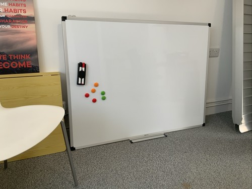 Magnetic whiteboard 120cm - whiteboard,