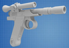 Cara Dune's Blaster 1:1 Scale