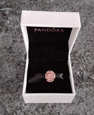  Pandora Rose Gold Pink Intertwining Radiance. Charm. With Box.     781968PCZ