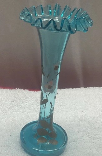 Victorian blue art glass - victorian,