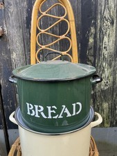 Vintage Retro Green Enamel