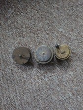 3 Vintage Metal  Fly Reels