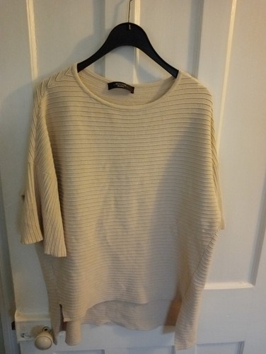 Max mara cream cotton jumper - max,