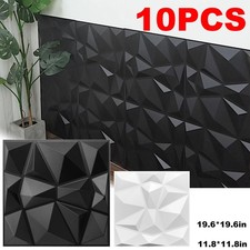 10PCS 3D Wall Panels Diamond