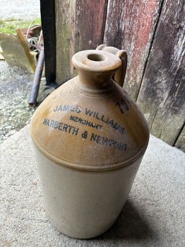Stoneware flagon james - flagon,