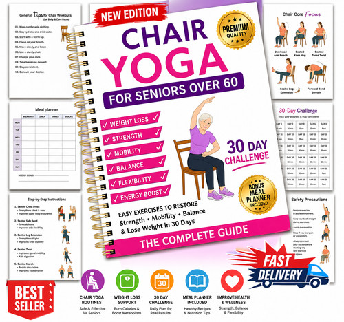 Chair yoga for - yoga, 60+