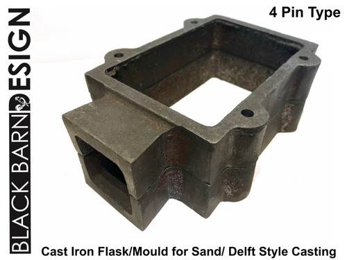 Traditional sand casting flask - sand,