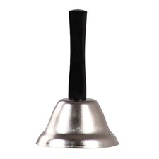 Silver Metal Tea Hand Bell