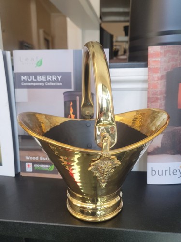 New small brass - small, scuttle
