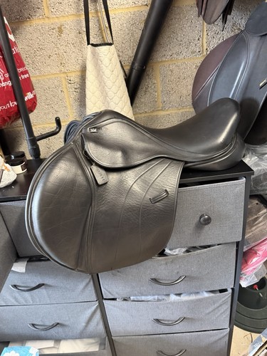 Inch black leather - black,