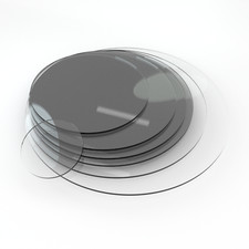 Clear Gloss Plastic Laser Cut