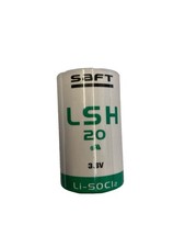 Saft LSH20 D-size 3.6V Lithium