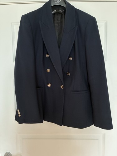 Zara navy blazer size - zara, xl