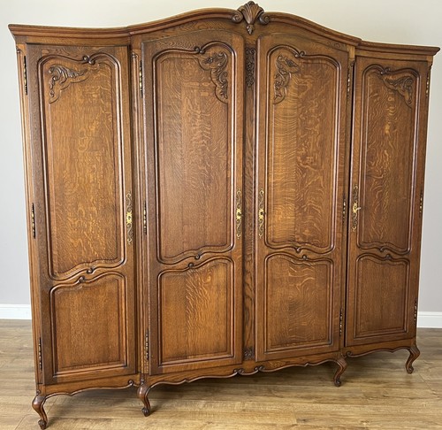 Wardrobe vintage french louis - wardrobe,