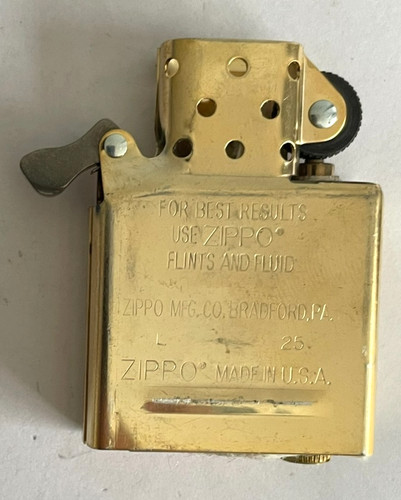 Zippo brass petrol - (new),