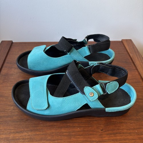 Wolky jewel leather sandals - wolky,