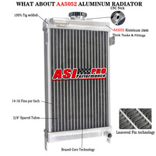 Rows aluminium radiator for - 3,