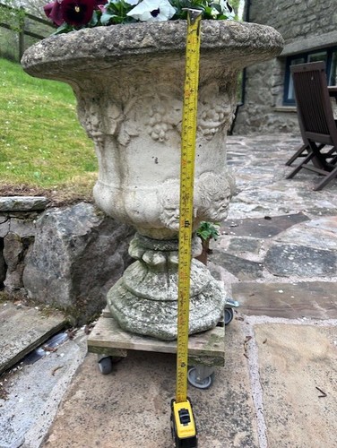 Greek roman style urn planter - greek/roman,