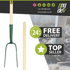 54" Forged Ash Handle 2 Prong