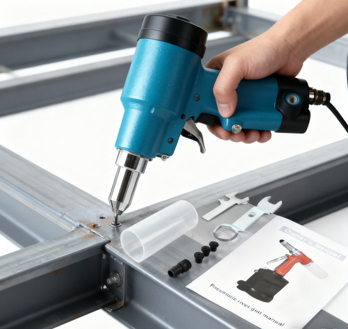 Heavy duty air hydraulic rivet - duty,