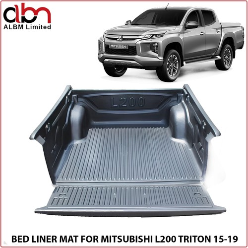 Black truck bed liner mat - black,