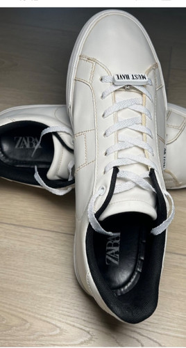 Zara men white - zara, leather