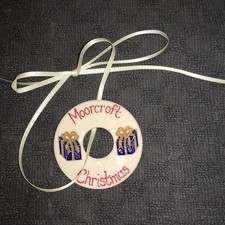 Moorcroft Pottery Tree Decoration 🎄