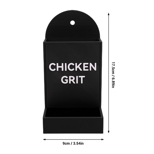 Chicken grit feeder - grit, corner