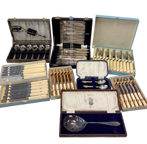 Vintage cutlery sets - vintage,
