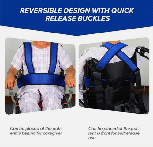 Wheelchair safety harness - wheelchair,