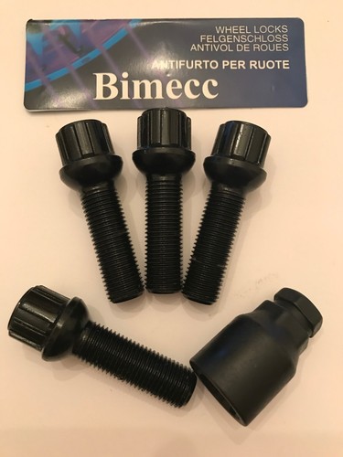 Alloy wheel locking bolts - alloy,