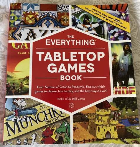 Everything tabletop games book - games,
