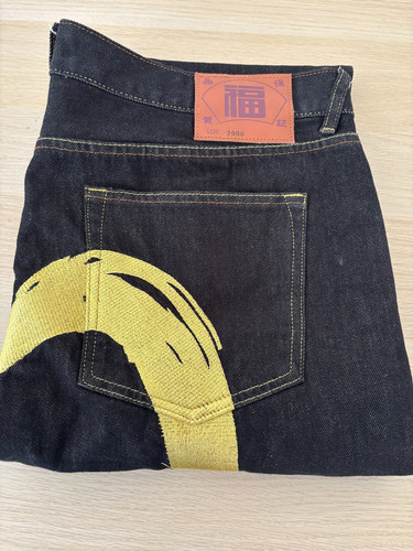Evisu jeans japanese navy - jeans,