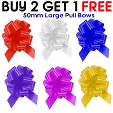 Large Pull Bows 50mm Wedding