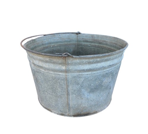 Vintage galvanized metal - metal, farm