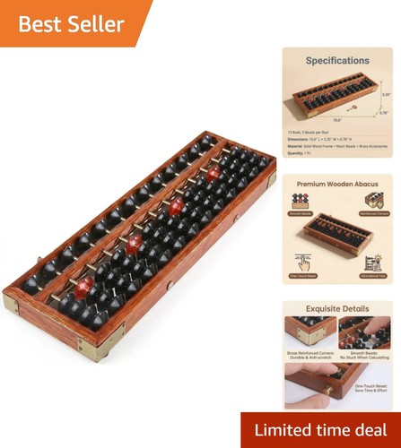 Durable wooden digit - durable, abacus