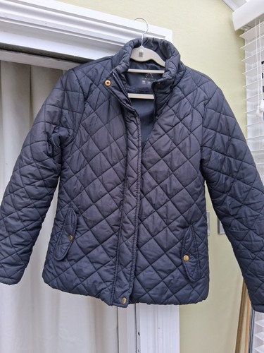 Ladies quilted black jacket - ladies,
