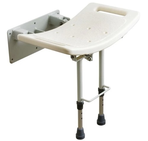 Wall mounted folding shower - wall,