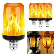LED Flame Light Bulbs 4 Modes