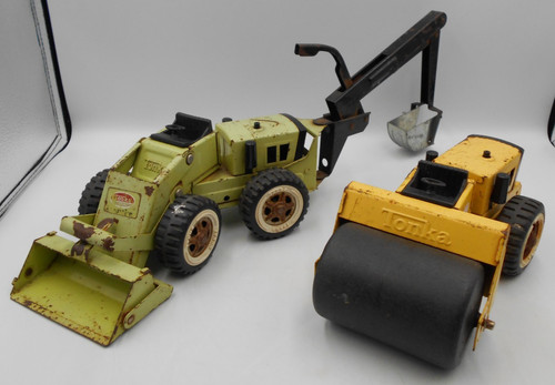 Vintage tonka loader trench - tonka,