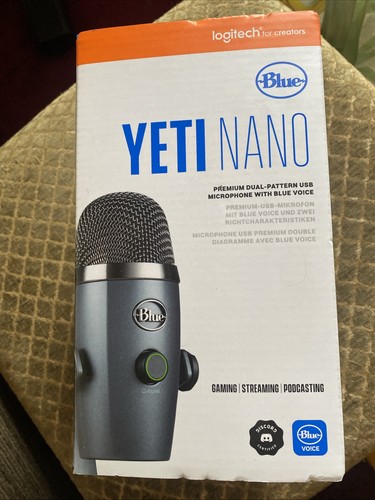 Blue yeti nano - blue, usb
