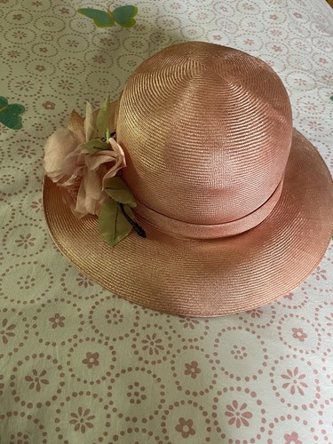 Vintage sisal hat pauline - vintage, hat-pauline
