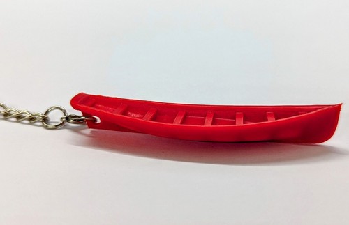 Pilot gig rowing boat keyring - boat,