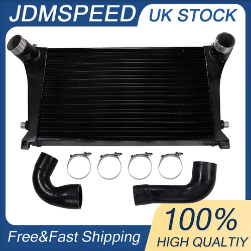 Black intercooler and pipe kit - black,