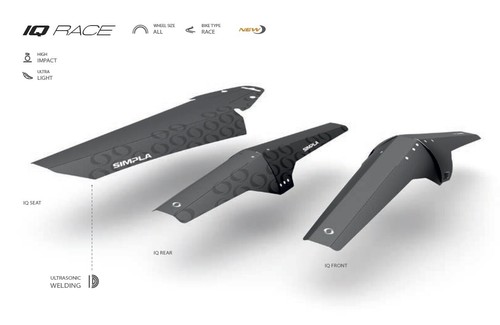 Race racing bike mudguards - race,