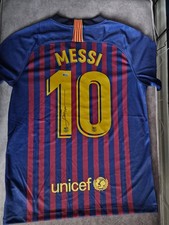 Messi BECKETT Witnessed Signed