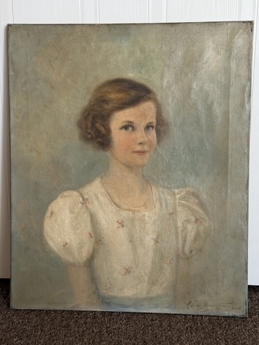 Antique original signed - original, oil